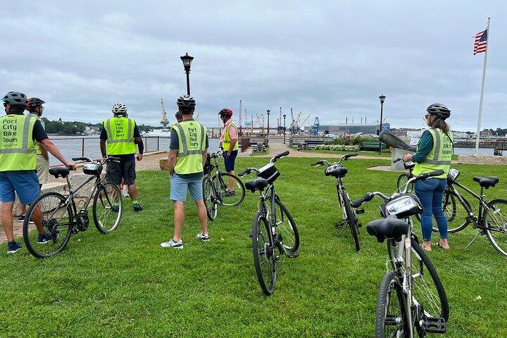 City of Portsmouth Cykeltur - Besök historiska landmärken + platser