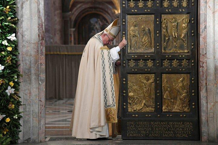 Exklusiver Vatikan : Sixtinisches Jüngstes Gericht Restauration & St. Peters