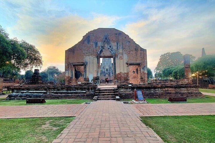Von Bangkok: Ayutthaya Nachmittag Serenity Tour & Bootsfahrt