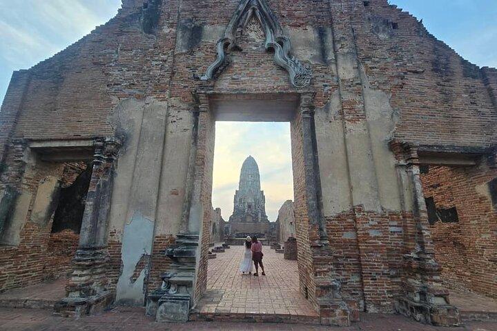 Von Bangkok: Ayutthaya Nachmittag Serenity Tour & Bootsfahrt