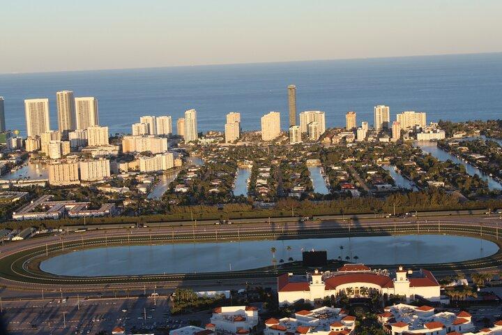 Sunset Helicopter Tour-Miami ikoniske kyst og byudsigt