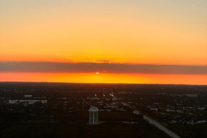 Sunset Helicopter Tour-Miami ikoniske kyst og byudsigt