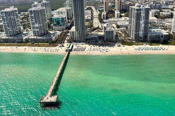 Sunset Helicopter Tour-Miami ikoniske kyst og byudsigt