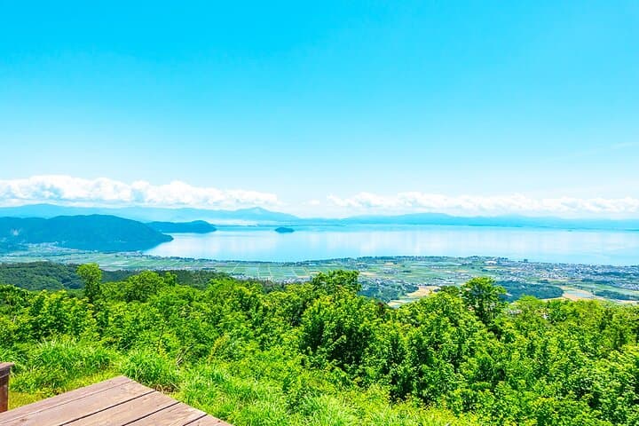 Lake Biwa Tour: Shirahige Shrine, Ukimido ,La Collina Omihachiman