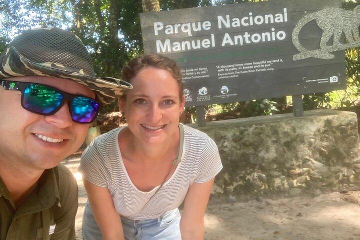 Visite guidée du parc national Manuel Antonio. Entrée incluse.