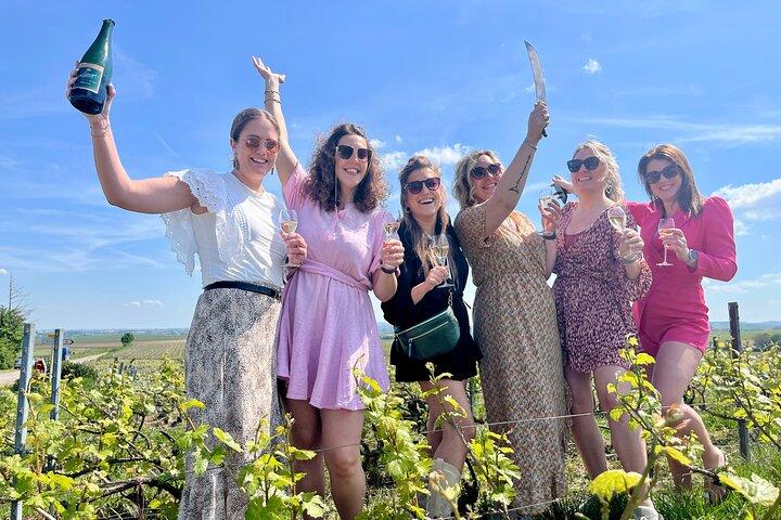 Saboreo y viticultura y triple degustación en Montagne de Reims