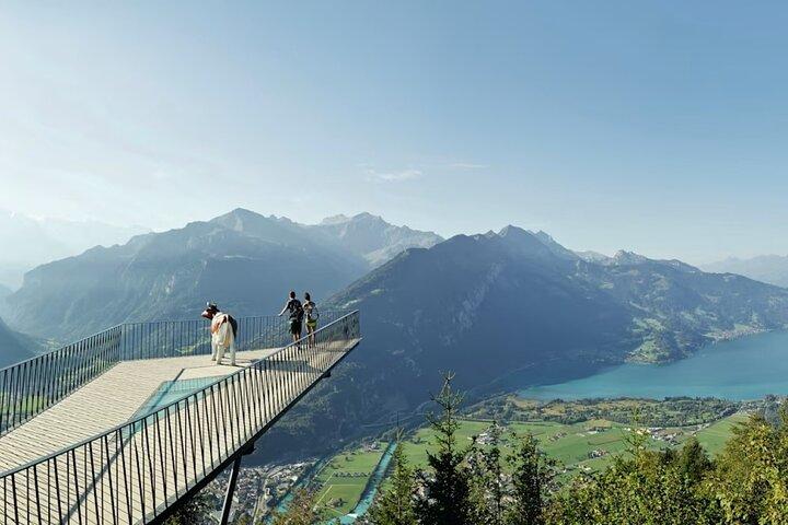 Excursion d'une journée à Interlaken et Harder Kulm au départ de Genève