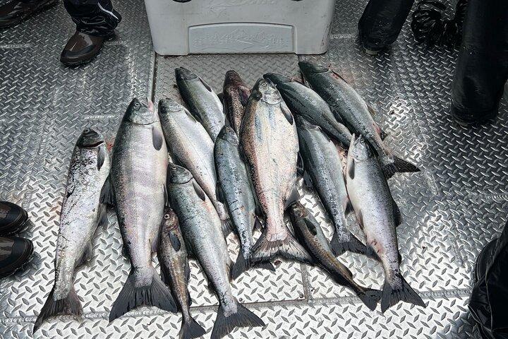 Private Ketchikan Wild Alaskan Lachs Angeltour