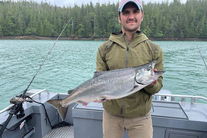 Private Ketchikan Wild Alaskan Lachs Angeltour