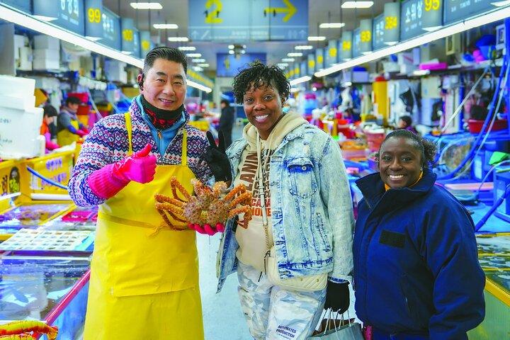 Busan traditionele markt food tour