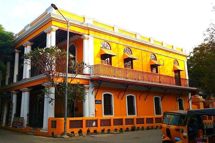 Pondicherry Heritage Walking Tour dos bairros franceses