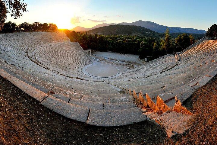 Mycenae, Nafplio, Epidaurus Privat sightseeingtur fra Athen