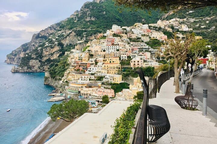 Positano Sorrento and Pompeii Tour