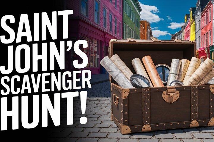 Awesome Scavenger Hunt: Cidade Original do Canadá - Saint Johns!