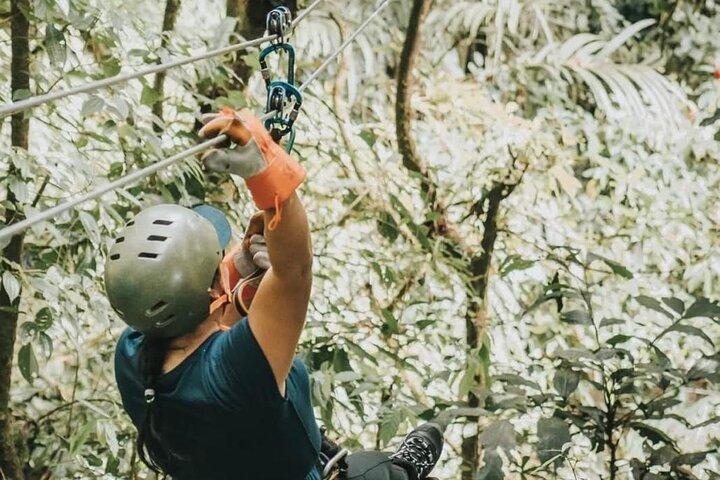 Esperienza completa di zipline a Chorro El Macho