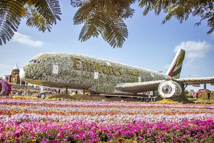 Dubai Miracle Garden Skip the Line Ticket and Transfer Option