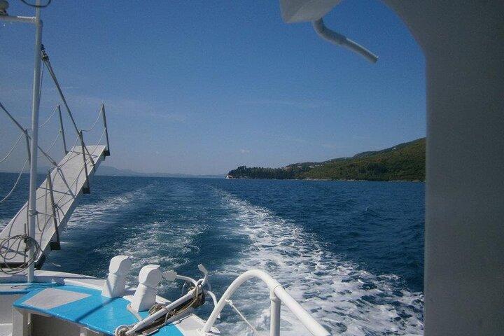 Corfu Boat Trip to Kalamas Beach with BBQ & Swimming