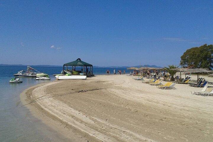 Corfu Boat Trip to Kalamas Beach with BBQ & Swimming