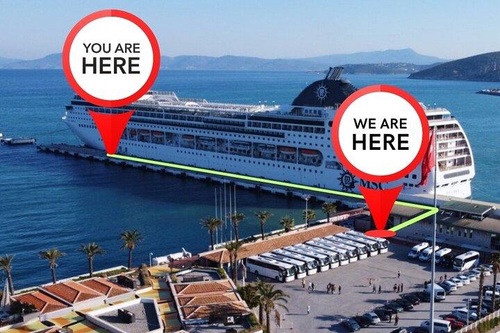 POUR LES CROISIÈRES : Exclusive Ephesus Tour avec Entrée & Déjeuner