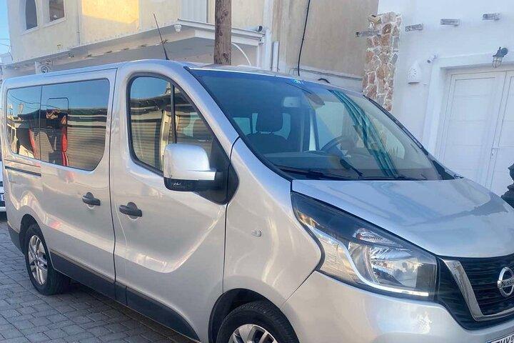 Santorin Griechenland Minivan Transport