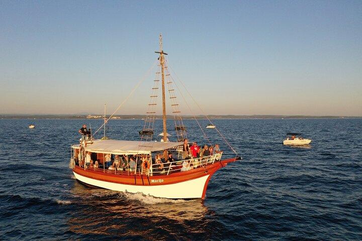 Van Poreč naar Rovinj, Vrsar & Lim Bay per boot met lunch