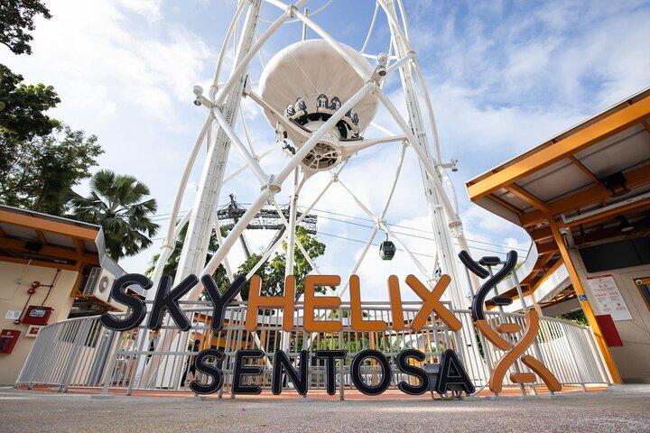 Sentosa kabelbaan Wings of Time SkyHelix en enkele reis transfer