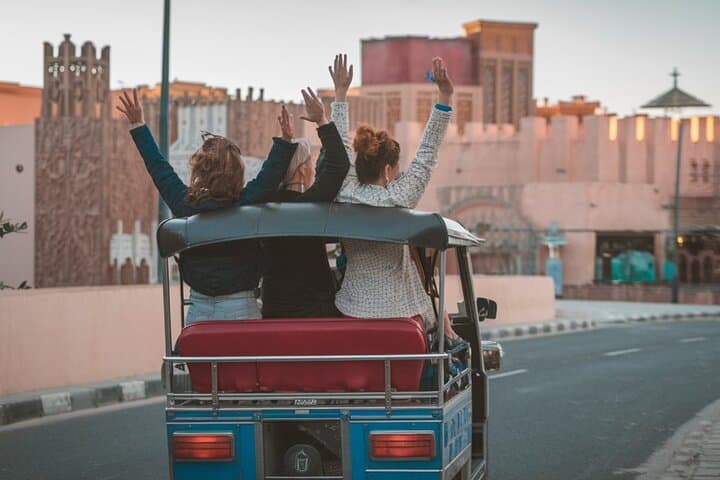 Marrakech Tuk Tuk City Tour – Private with Pickup and Drinks
