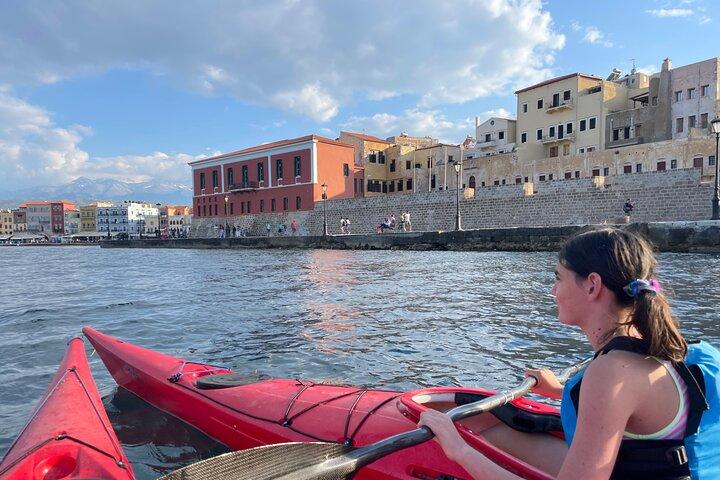 Sea Kayak Tour Chania Venetian Coastline