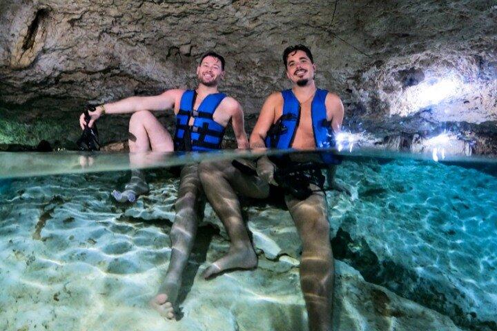 Tour de medio día por los cenotes con recogida en la Riviera Maya