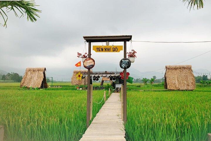 Matlagning Cykling och rent vatten upplevelse i Danang Rural Village