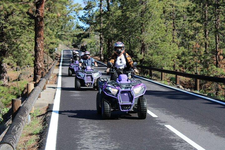 テネリフェ島テイデ山への4人乗りツアー(夕日鑑賞オプション付き)