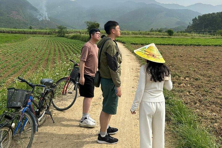 Matlagning Cykling och rent vatten upplevelse i Danang Rural Village