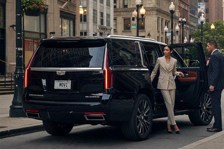 Trasferimento SUV Curbside da ORD & MDW al centro di Chicago