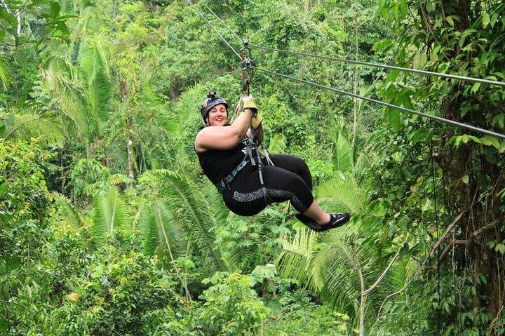 Safe Zip line adventure in Punta Cana