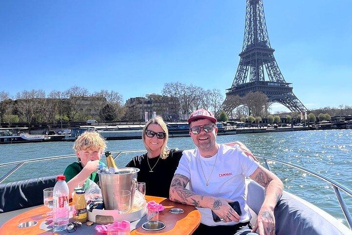 Crucero privado por el río Sena - Iluminación de la Torre Eiffel