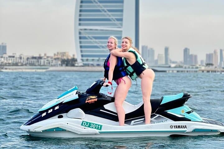 Dubai JetSki Tour Burj Al Arab30min.Free Photo,Video,Coffe,Kayak!