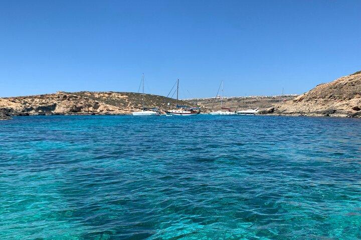 Malta 3 Bay Cruise nach Selmun Bay Blue Lagoon und Gozo