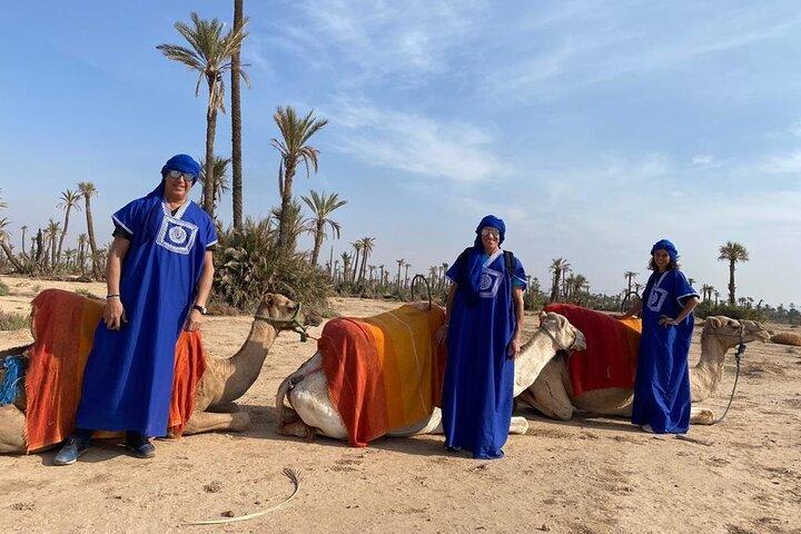 Quad bike ride 2h and camel 30min to the Palmeraie of Marrakech