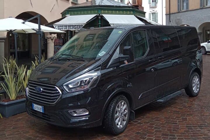 Private Transfer up to 8 people Bellagio to Bergamo Airport BGY