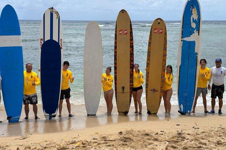 60 a 90 minutos Open Book Lesson de Surf com Guia Certificado