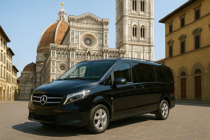 Transfert privé de Sienne à l'aéroport de Florence