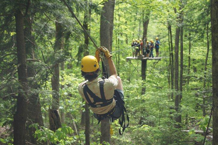 Zipline Canopy Tour- ArborTrek a Smugglers Notch Resort