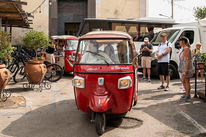 Sorrento Tour : Citronträdgård, Mozzarellashow med apritt