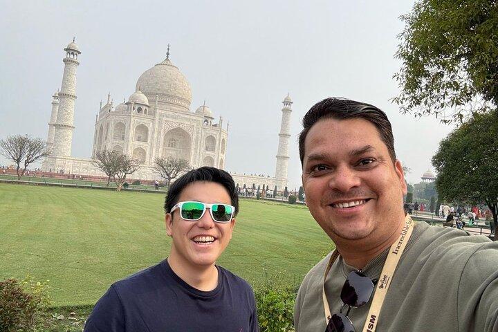 Taj Mahal & Agra Excursion d'une journée privée complète au départ de Delhi