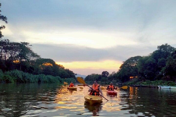 Chiang Mai: Kayak under stjernerne – 6 km til hjertet af byen