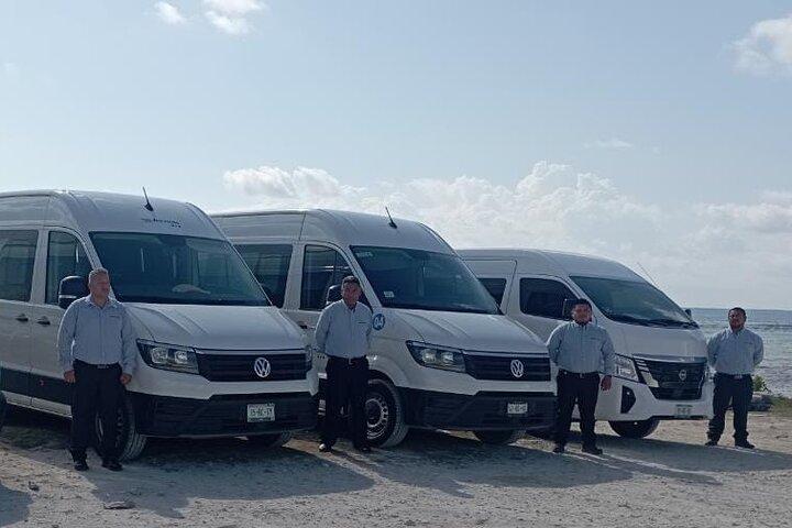 Transporte redondo Aeropuerto Cancún a Hotel Cancún hasta 8
