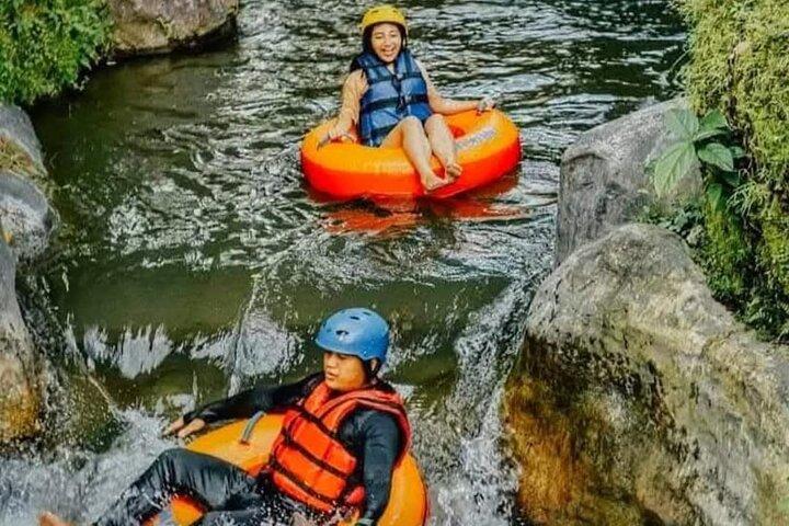 Ubud : Quad ATV Waterfall & Lazy Cave Tubing & Tlaga Singha Pool