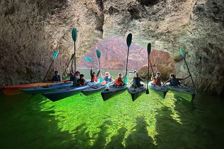 Small Group Guided Colorado River and Emerald Cave Kayak Tour