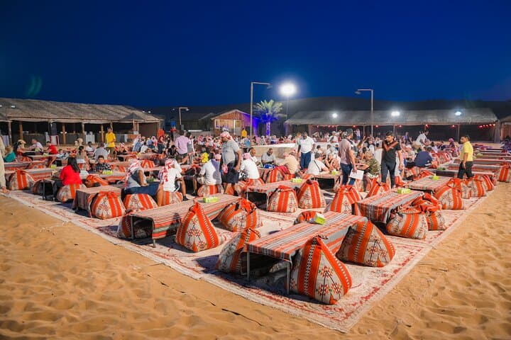 Vip Red Dune Safari with 4x4 Pick & Drop, Camel Ride, BBQ Dinner