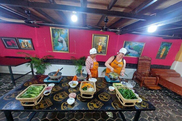 伝統料理教室で味わうカンボジアの田園風景